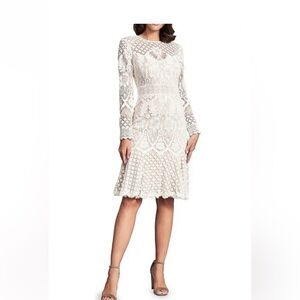 Elegant Lace White Dress